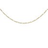 Řetízek Figaro, 50 cm, 2,29 g, Au 585