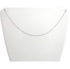 Stříbrný řetízek Ankr, 42-45 cm, rhodiovaný, Ag 925
