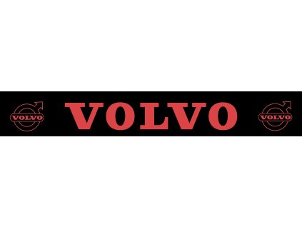Volvo černo červené