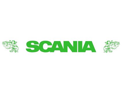 Scania bílo zelená1