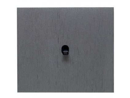 Vypínač řazení 6 (řaz. 1), broušený titan s černou páčkou