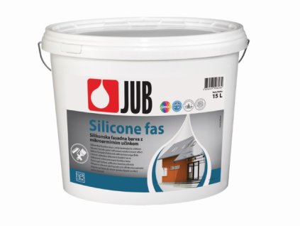 JUB Silicone fas Silikonova mikroarmovana fasadna farba