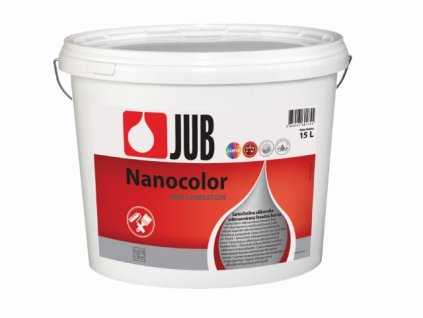 JUB Nanocolor Samocistiaca silikonova mikroarmovana fasadna farba