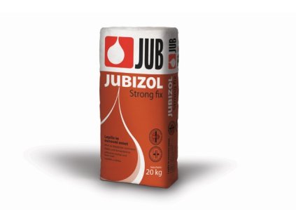 Vrece JUBIZOL Strong fix 25 kg – mikroarmovaná cementová lepiaca a armovacia malta na EPS, XPS a minerálnu vlnu pre ETICS systémy