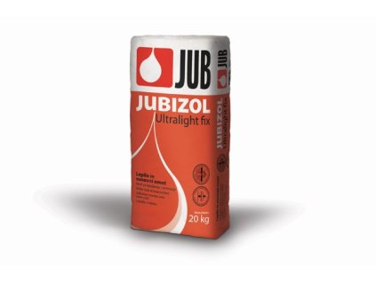 Vrece JUBIZOL Ultralight fix 25 kg – ľahká cementová lepiaca a armovacia malta s izolačnými vlastnosťami na EPS, XPS a minerálnu vlnu pre ETICS systémy