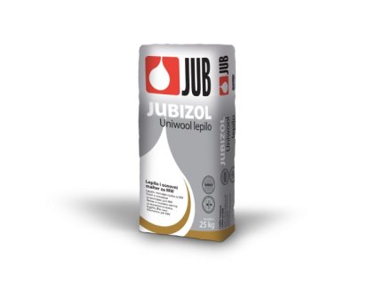 Vrece JUBIZOL Uniwool fix white 25 kg – biela cementová lepiaca a armovacia malta na EPS a minerálnu vlnu pre ETICS systémy