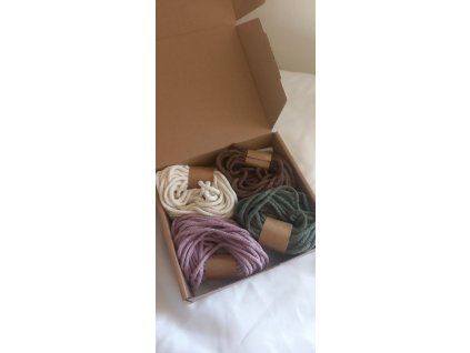 Macrame sada 4x12m šňůr