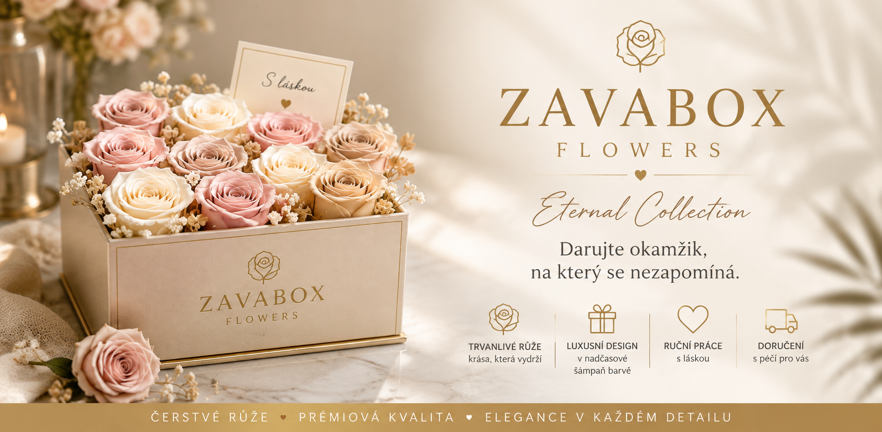 ZavaBox Flowers - Eternal Collection