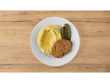 Holandský řízek,kaše