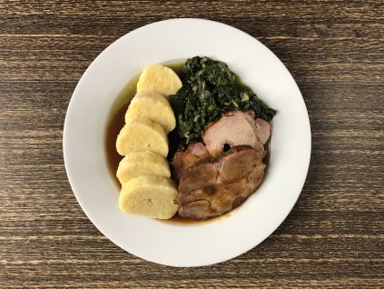 krkovice, špenát, br.kn