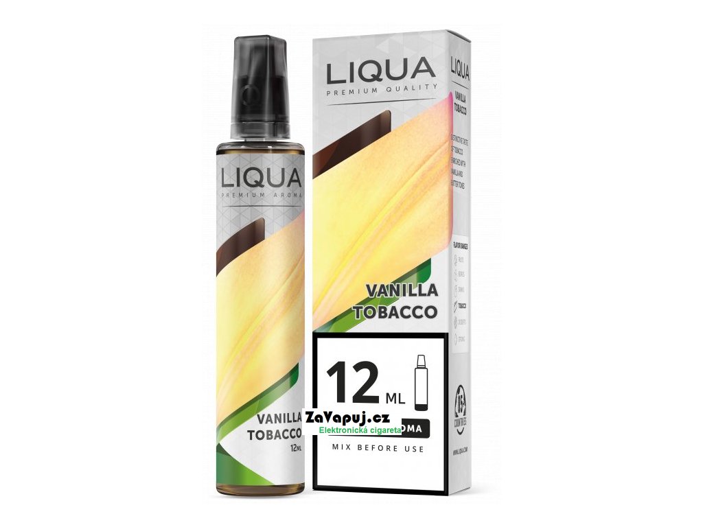 Příchuť Liqua Mix&Go 12ml Vanilla Tobacco