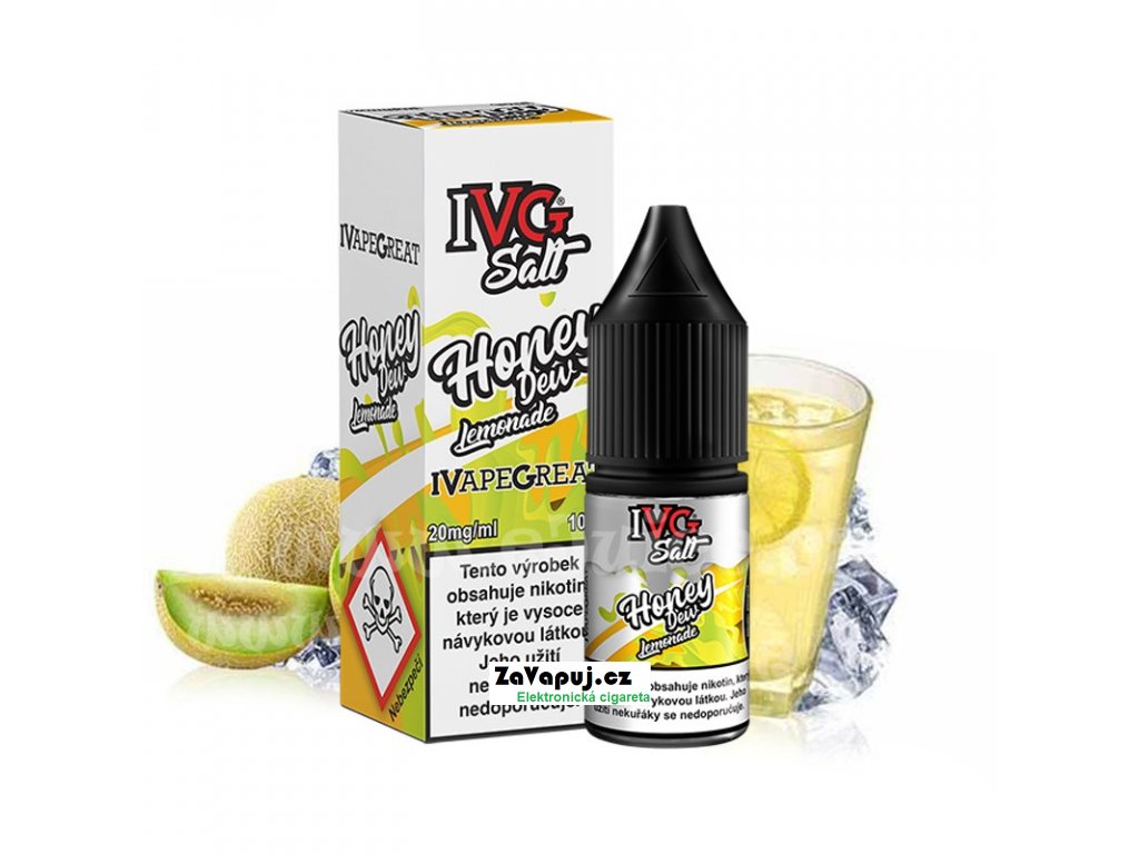 Liquid IVG Beyond Salt Honeydew Lemonade (Limonáda z cukrového melounu) 10ml 10mg