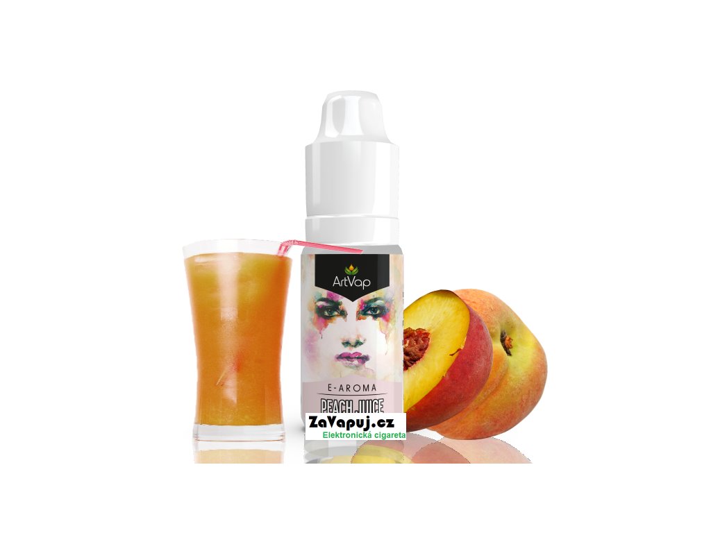 vyrn 8307mockup Art Vap peach juice