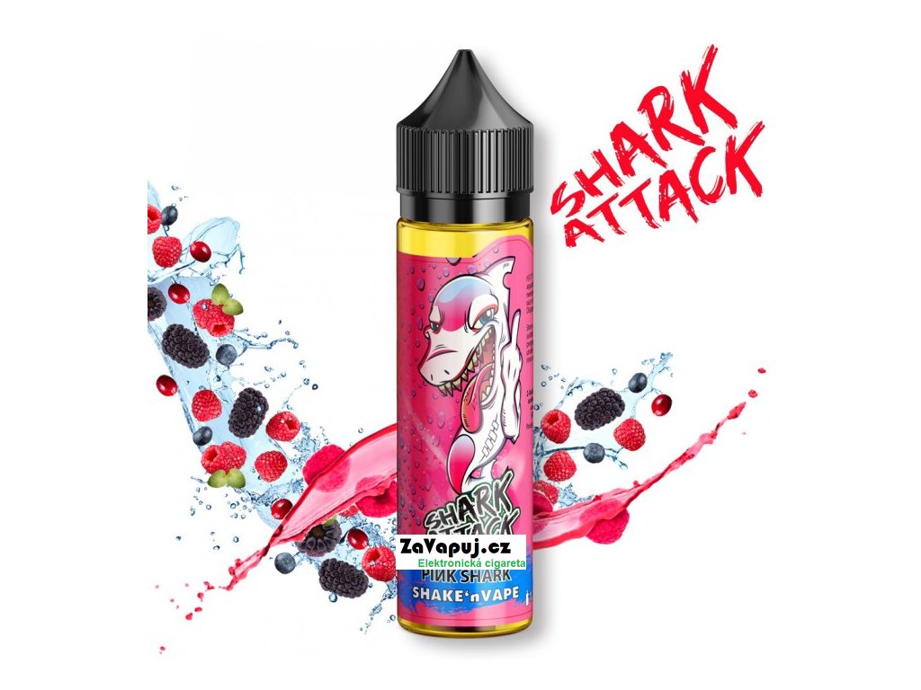 Příchuť IMPERIA Shark Attack - Shake and Vape 10ml Pink Shark
