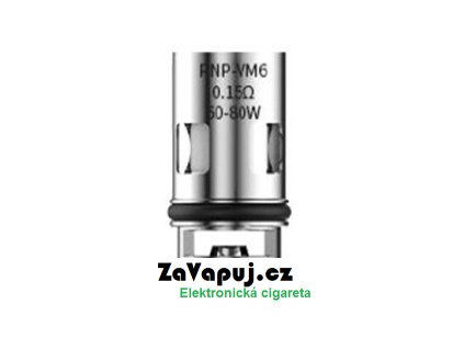 voopoo pnp vm6 zhavici hlava 015ohm