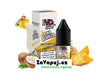 Liquid IVG Salt Pina Colada (Koktejl Pina Colada) 10ml 10mg