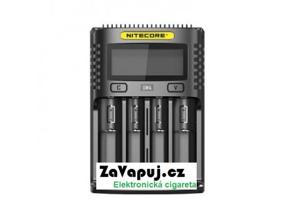 Multifunkční nabíječka baterií Nitecore Intellicharger UM4 LCD (4 sloty)