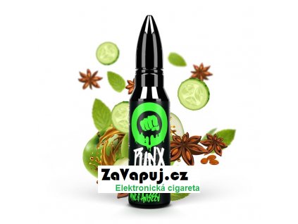 Příchuť Riot Squad PUNX Shake & Vape Jablko s okurkou, mátou a anýzem 15ml