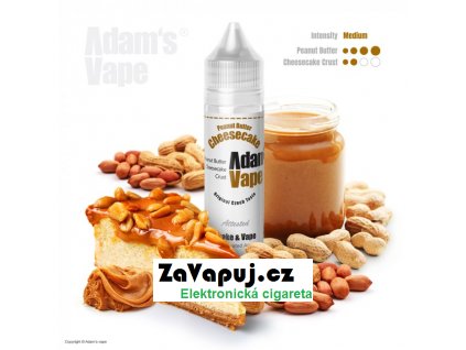 Příchuť Adam´s Vape Shake and Vape 12ml Peanut Butter Cheesecake