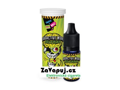 Příchuť Chill Pill Šťavnatá broskev (Radioactive worms Juicy peach) 10ml
