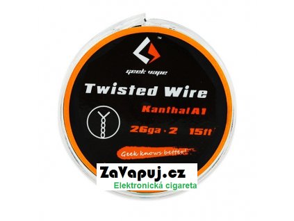 Twisted Kanthal A1 odporový drát 2x 26GA (5m) GeekVape