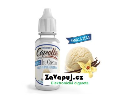 Příchuť Capella Vanilková zmrzlina (Vanilla Bean Ice Cream) 13ml