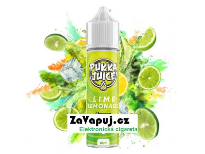Příchuť Pukka Juice Shake & Vape Lime Lemonade (Limetková limonáda) 18ml