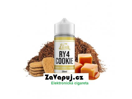Příchuť Infamous Elixir Shake & Vape RY4 Cookie (Tabáková směs RY4 se sušenkou) 20ml