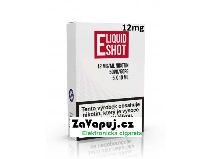 Nikotinová báze E-Liquid Shot Fifty (50VG/50PG) 12mg | 5x10ml