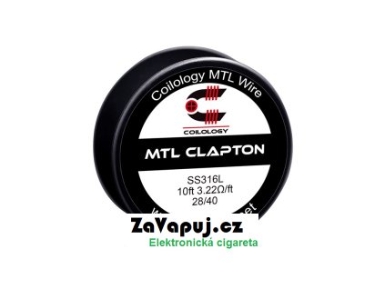 Odporový drát Coilology MTL Series Clapton SS316L (3m)