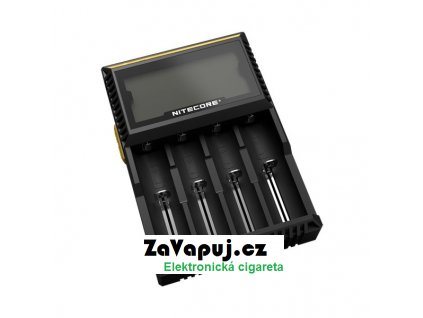 Multifunkční nabíječka baterií Nitecore Intellicharger D4 LCD (4 sloty)