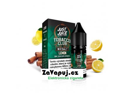 Liquid Just Juice SALT – Tobacco Lemon (Tabák s citronem) 10ml 20mg