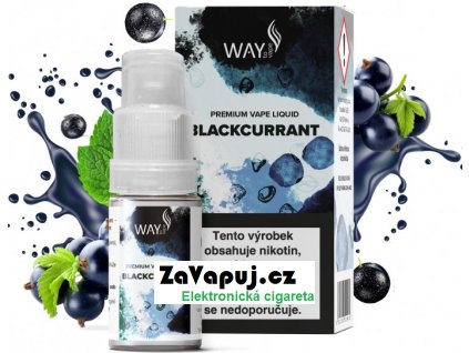 Liquid WAY to Vape Blackcurrant 10ml-18mg