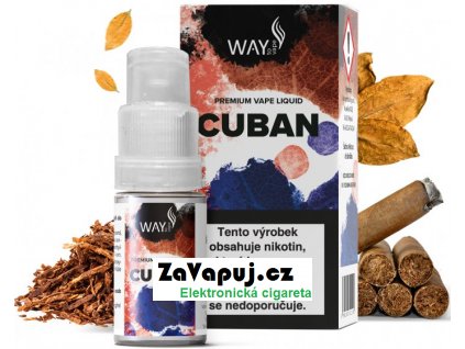 Liquid WAY to Vape Cuban 10ml-18mg