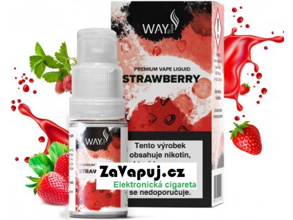 Liquid WAY to Vape Strawberry 10ml-18mg