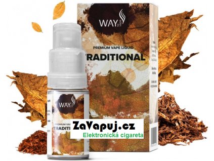 Liquid WAY to Vape Traditional 10ml-0mg