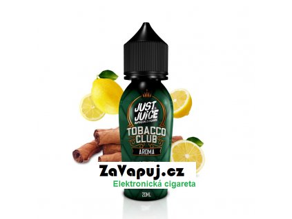 Příchuť Just Juice Shake & Vape Tobacco Lemon (Tabák s citronem) 20ml