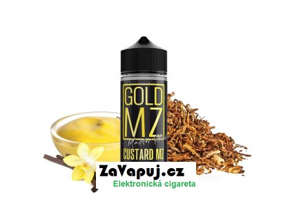 Příchuť Infamous Originals Shake & Vape Gold MZ Custard MZ (Tabák s pudinkem) 20ml