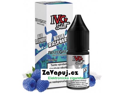 Liquid IVG Salt - Blue Raspberry (Modrá malina) 10ml 20mg