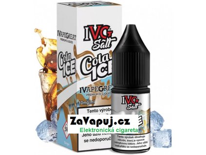 Liquid IVG Salt - Cola Ice (Ledová cola) 10ml 10mg