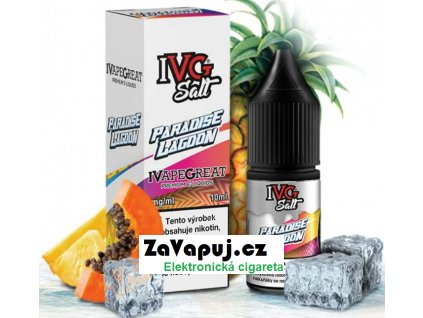 Liquid IVG Salt - Paradise Lagoon (Ledový ananas s papájou) 10ml 20mg