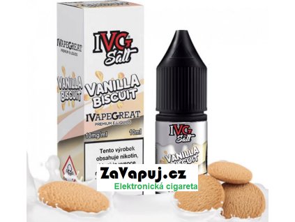 Liquid I VG SALT Vanilla Biscuit 10ml - 20mg