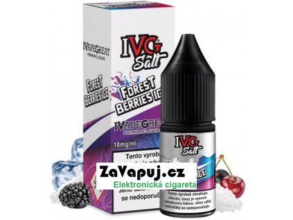 Liquid IVG Salt - Forest Berries Ice (Ledové lesní bobule) 10ml 20mg