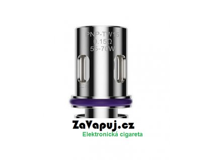 voopoo pnp tw15 zhavici hlava 015ohm