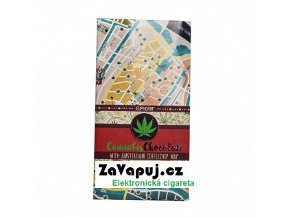 qao Cannabis Chocolate Dark Amsterdam Coffeshops Map