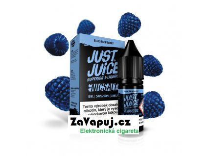 Liquid Just Juice SALT – Blue Raspberry (Modrá malina) 10ml 11mg