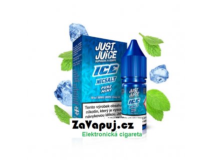 Liquid Just Juice SALT – ICE Pure Mint (Máta & mentol) 10ml 11mg
