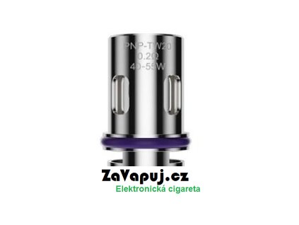 voopoo pnp tw20 zhavici hlava 02ohm