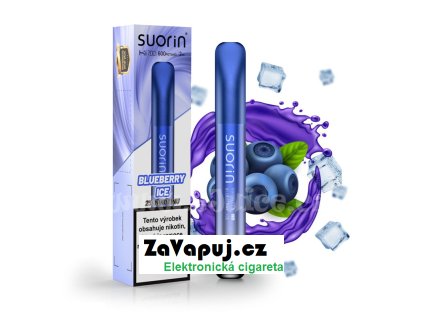 Elektronická cigareta Suorin Bar Hi700 Blueberry Ice 20mg