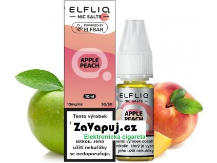 Liquid ELFLIQ Nic SALT Apple Peach 10ml - 10mg